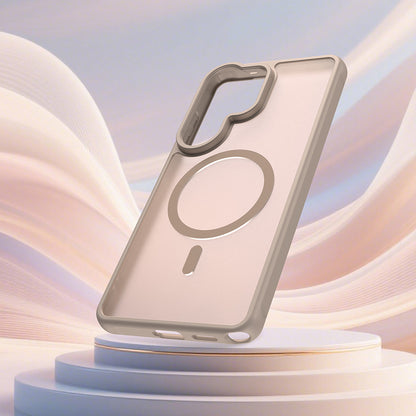 Etui MagSafe dla Samsung Galaxy S26 Ultra, Techsuit, HaloFrost II, Złote