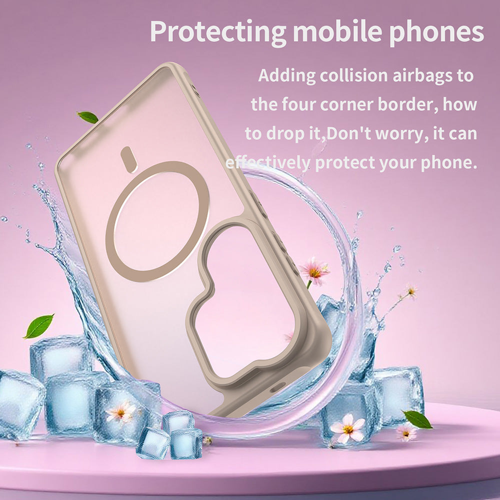 Etui MagSafe dla Samsung Galaxy S26 Ultra, Techsuit, HaloFrost II, Złote