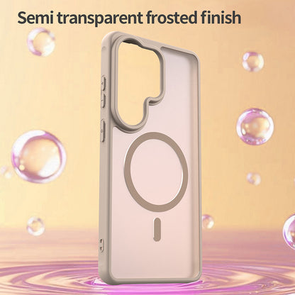 Etui MagSafe dla Samsung Galaxy S26 Ultra, Techsuit, HaloFrost II, Złote