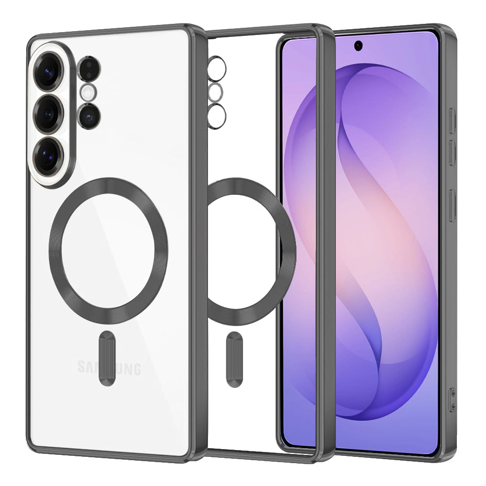 Etui MagSafe dla Samsung Galaxy S26 Ultra, Techsuit, Luxury Crystal, Czarne