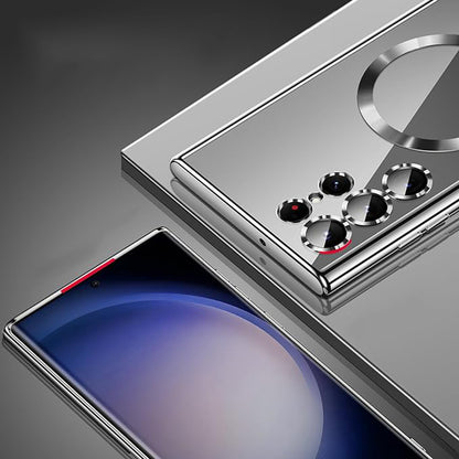 Etui MagSafe dla Samsung Galaxy S26 Ultra, Techsuit, Luxury Crystal, Różowy