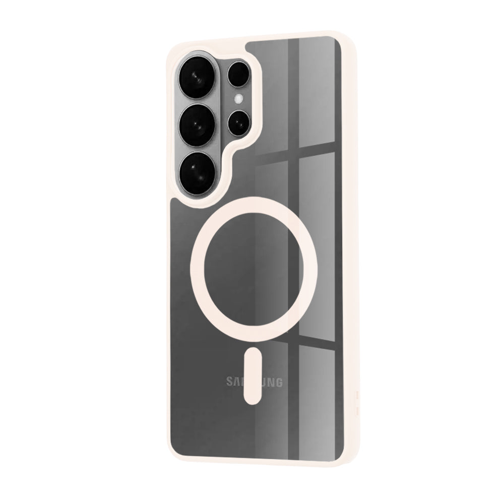 Etui MagSafe dla Samsung Galaxy S26 Ultra, Techsuit, Pro, Różowy