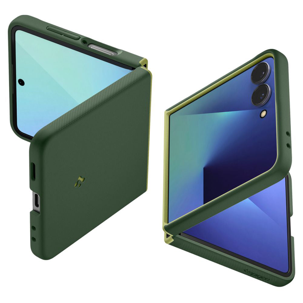 MagSafe Case for Samsung Galaxy Z Flip7 F766, Spigen, Caseology Nano Pop, Green ACS11159