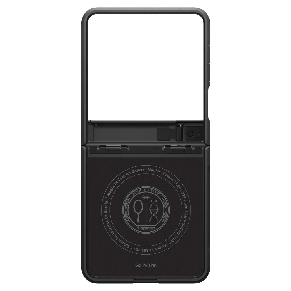 Etui MagSafe dla Samsung Galaxy Z Flip7 F766, Spigen, Tough Armor Pro, Czarne ACS09561
