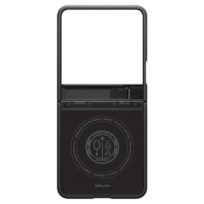 Etui MagSafe dla Samsung Galaxy Z Flip7 F766, Spigen, Tough Armor Pro, Czarne ACS09561