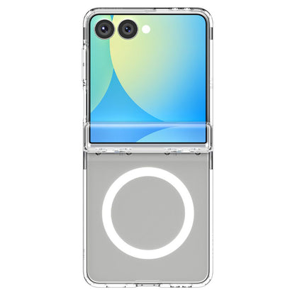 Etui MagSafe dla Samsung Galaxy Z Flip7 F766, Spigen, Ultra Hybrid Pro, Przezroczyste ACS09559