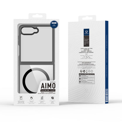 Etui MagSafe do Samsung Galaxy Z Flip8 F776, DUX DUCIS, Aimo, czarne