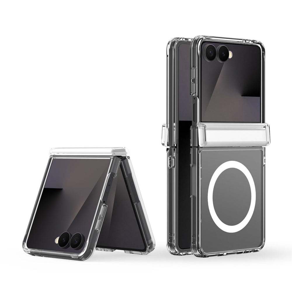 Etui MagSafe do Samsung Galaxy Z Flip8 F776, DUX DUCIS, Klin, Przezroczyste