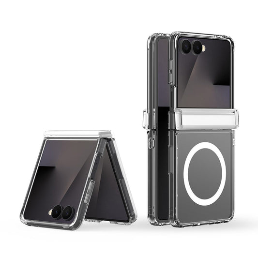 Etui MagSafe do Samsung Galaxy Z Flip8 F776, DUX DUCIS, Klin, Przezroczyste