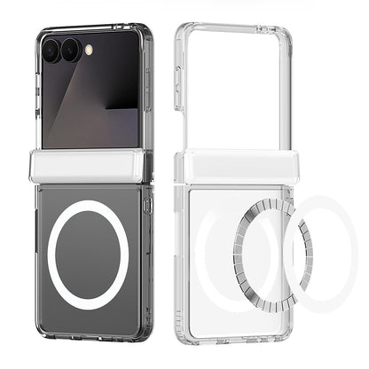 Etui MagSafe do Samsung Galaxy Z Flip8 F776, DUX DUCIS, Klin, Przezroczyste
