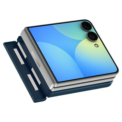 Etui MagSafe do Samsung Galaxy Z Flip8 F776, Spigen, Air Skin, Granatowy ACS11514