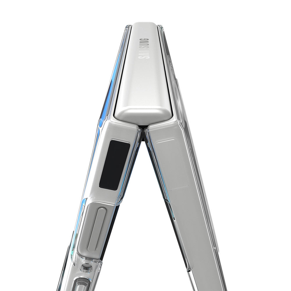MagSafe Case for Samsung Galaxy Z Flip8 F776, Spigen, Air Skin, Clear White ACS11521