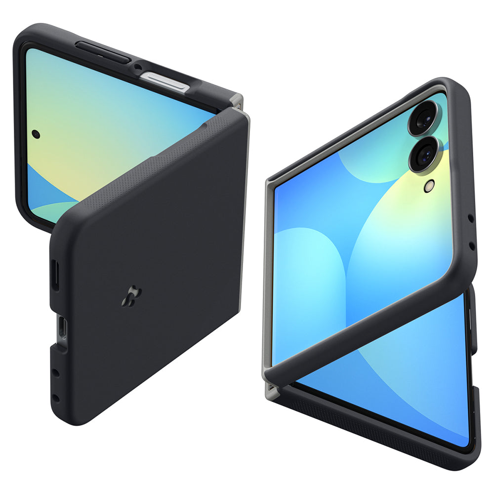MagSafe Case for Samsung Galaxy Z Flip8 F776, Spigen, Caseology Nano Pop, Black ACS11523