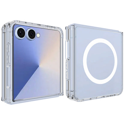 Etui MagSafe do Samsung Galaxy Z Flip8 F776, Techsuit, Pro, Przezroczyste