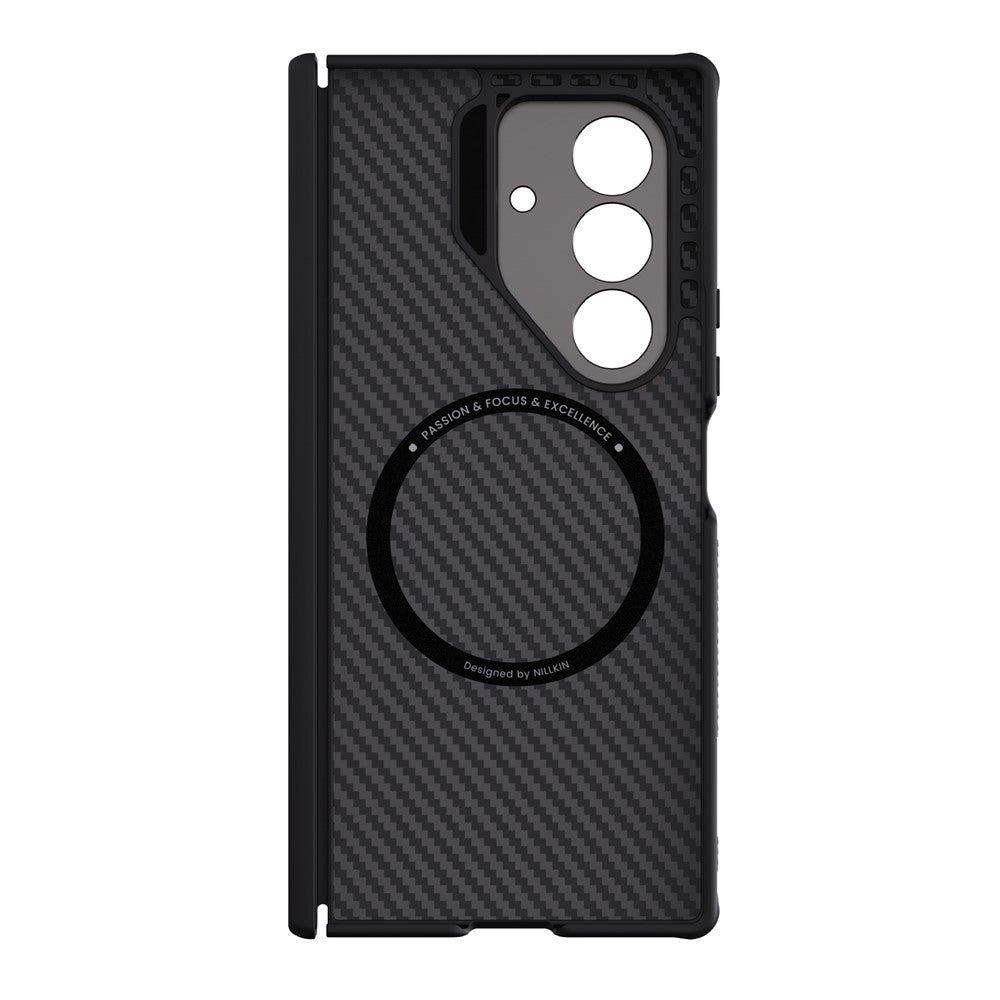 Etui MagSafe do Samsung Galaxy Z Fold7 F966, Nillkin, CarboProp z wycięciem na aparat, czarne