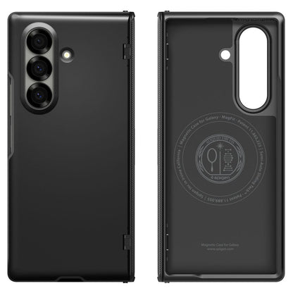 Etui MagSafe dla Samsung Galaxy Z Fold7 F966, Spigen, Slim Armor Pro, Czarne