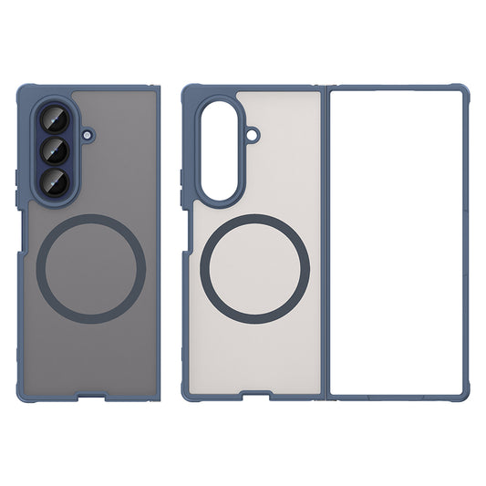 Etui MagSafe do Samsung Galaxy Z Fold7 F966, Techsuit, HaloFrost II, Granatowy