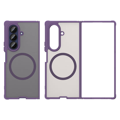 Etui MagSafe do Samsung Galaxy Z Fold7 F966, Techsuit, HaloFrost II, Fioletowy