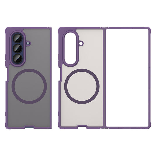 Etui MagSafe do Samsung Galaxy Z Fold7 F966, Techsuit, HaloFrost II, Fioletowy