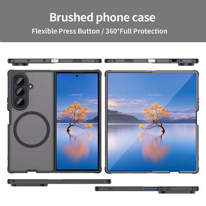 Etui MagSafe do Samsung Galaxy Z Fold7 F966, Techsuit, HaloFrost II, czarne
