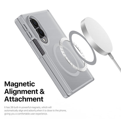 Etui MagSafe do Samsung Galaxy Z Fold8 F971, DUX DUCIS, Yind, szare
