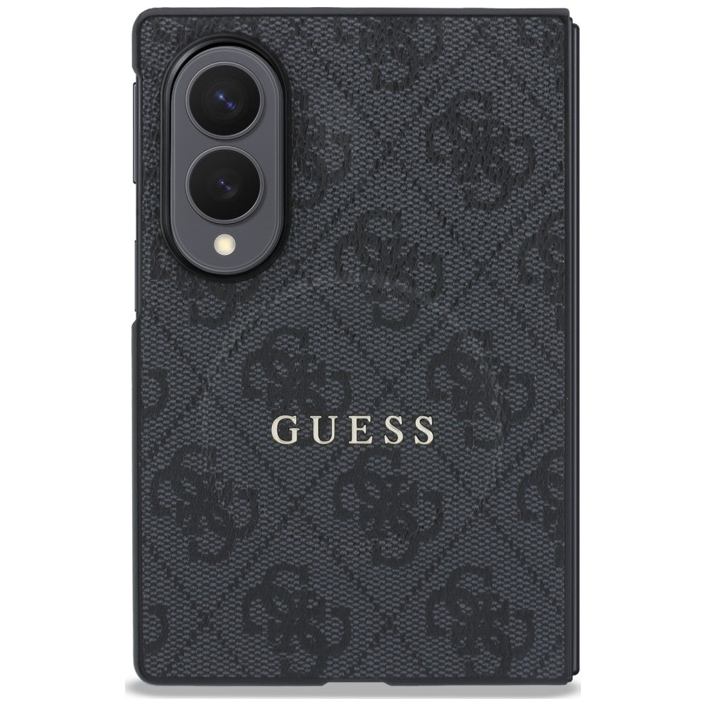 Etui MagSafe do Samsung Galaxy Z Fold8 F971, Guess, 4G Leather Classic, Czarny