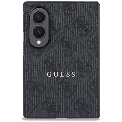 Etui MagSafe do Samsung Galaxy Z Fold8 F971, Guess, 4G Leather Classic, Czarny