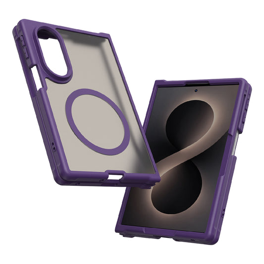 Etui MagSafe do Samsung Galaxy Z Fold8 F971, Techsuit, HaloFrost II, Fioletowy