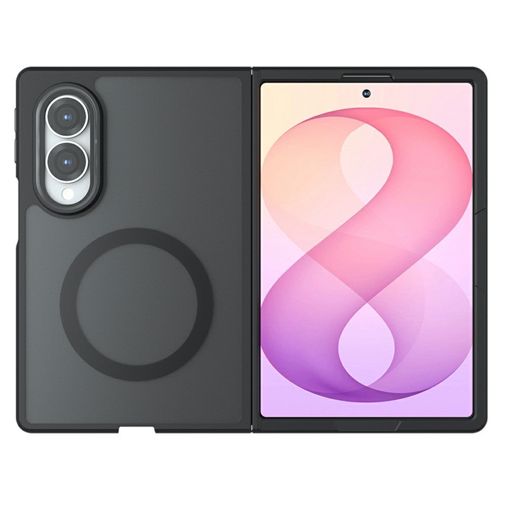 MagSafe Case for Samsung Galaxy Z Fold8 F971, Techsuit, PureFrost, Satin Black