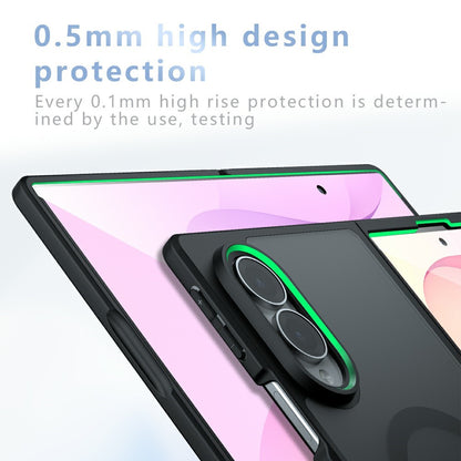 MagSafe Case for Samsung Galaxy Z Fold8 F971, Techsuit, PureFrost, Satin Black
