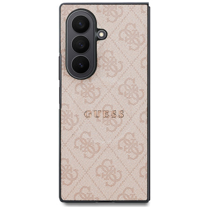Etui MagSafe do Samsung Galaxy Z Fold8 Ultra F976, Guess, 4G Leather Classic, Różowe