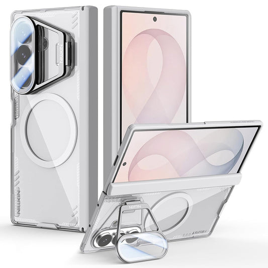 Etui MagSafe do Samsung Galaxy Z Fold8 Ultra F976, Nillkin, Iceblade Prop z wycięciem na aparat, szare