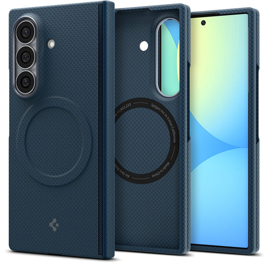 Etui MagSafe do Samsung Galaxy Z Fold8 Ultra F976, Spigen, Air Skin, Granatowy ACS11852