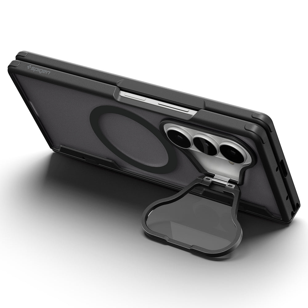 MagSafe Case for Samsung Galaxy Z Fold8 Ultra F976, Spigen, Optik Armor Pro, Black ACS11500