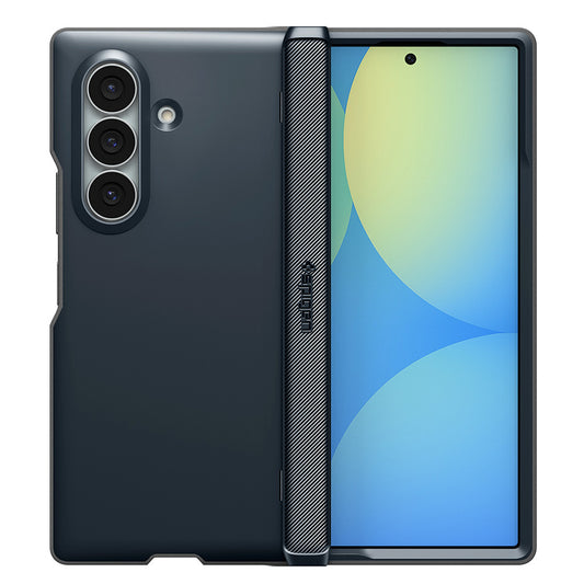 Etui MagSafe do Samsung Galaxy Z Fold8 Ultra F976, Spigen, Slim Armor Pro, niebieskie ACS11509