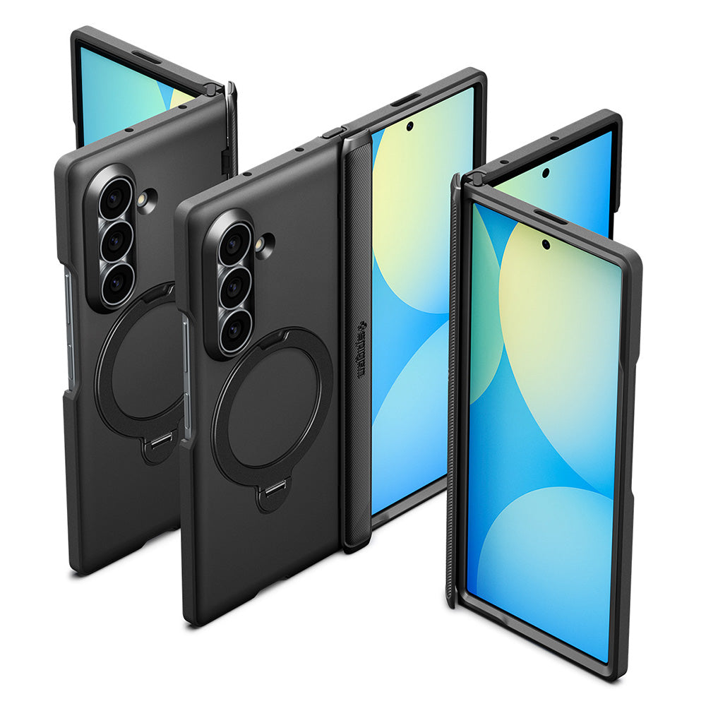 MagSafe Case for Samsung Galaxy Z Fold8 Ultra F976, Spigen, Slim Armor Pro S, Black ACS11778