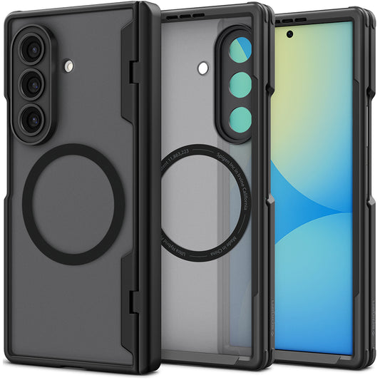 Etui MagSafe do Samsung Galaxy Z Fold8 Ultra F976, Spigen, Ultra Hybrid Pro, Czarna Satynowa ACS12102