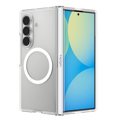 Etui MagSafe do Samsung Galaxy Z Fold8 Ultra F976, Spigen, Ultra Hybrid Pro, Przezroczyste Białe ACS11506