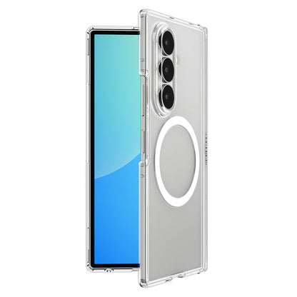 Etui MagSafe do Samsung Galaxy Z Fold8 Ultra F976, Spigen, Ultra Hybrid Pro, Przezroczyste Białe ACS11506