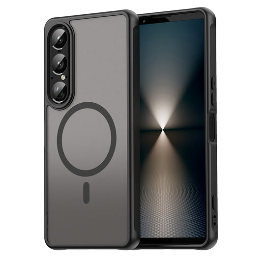 Etui MagSafe do Sony Xperia 1 VII, Techsuit, HaloFrost II, Czarny