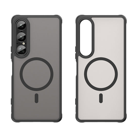Etui MagSafe do Sony Xperia 1 VII, Techsuit, HaloFrost II, Czarny