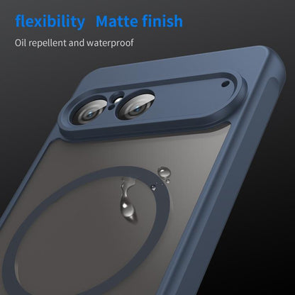 MagSafe Case for Sony Xperia 10 VII, Techsuit, HaloFrost II, Navy Blue