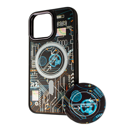 Etui MagSafe do Xiaomi Redmi A2 / A1, BOTER, technologia MagPopsocket, wielokolorowe