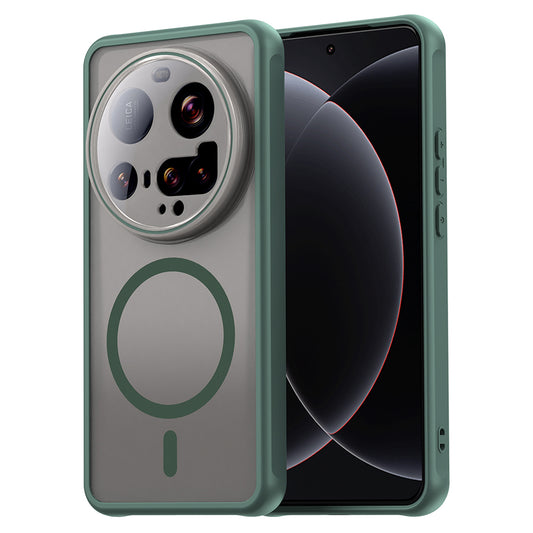 Etui MagSafe do Xiaomi 15 Ultra, Techsuit, HaloFrost II, Zielony