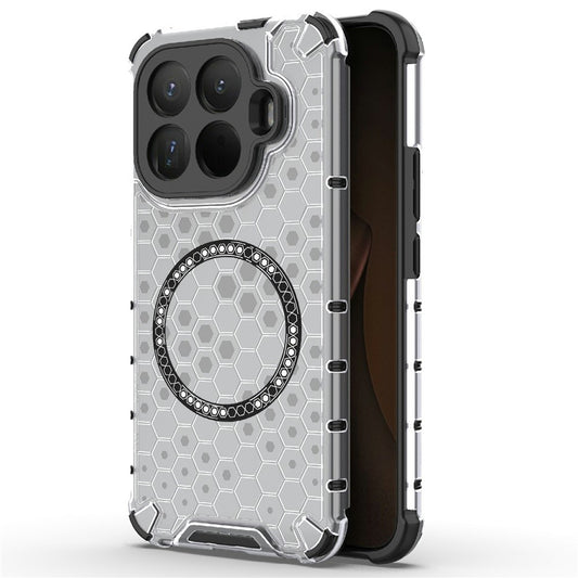 Etui MagSafe dla Xiaomi 15T Pro, Techsuit, HoneyComb Shield, Białe