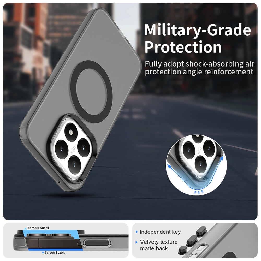 Etui MagSafe dla Xiaomi 15T, Techsuit, CandyCase, Czarne