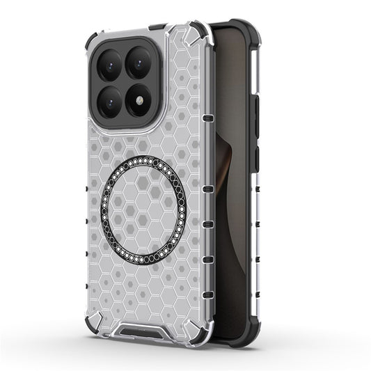 Etui MagSafe dla Xiaomi 15T, Techsuit, HoneyComb Shield, Białe