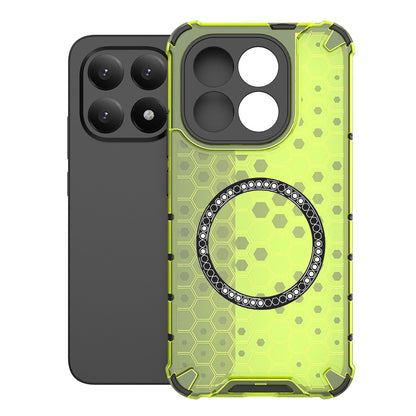 Etui MagSafe dla Xiaomi 15T, Techsuit, HoneyComb Shield, Zielony
