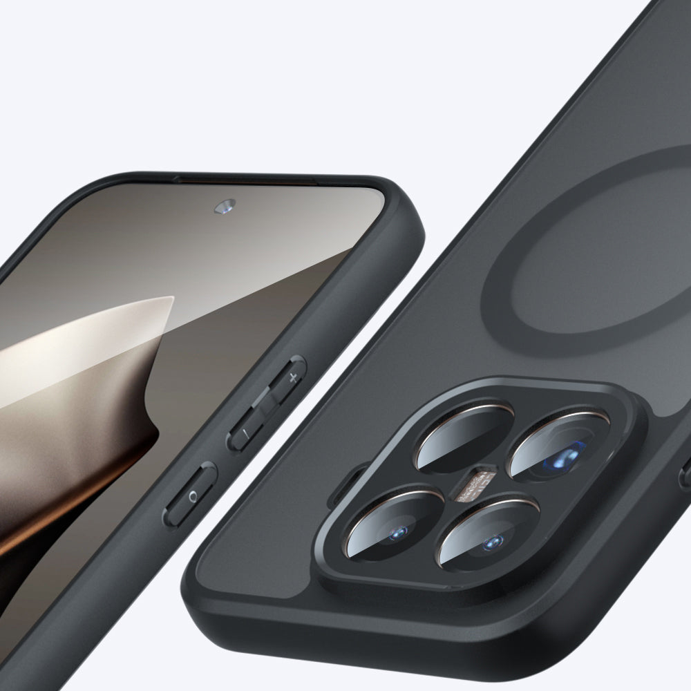 Etui MagSafe dla Xiaomi 15T, Techsuit, PureFrost, Satynowa Czarna