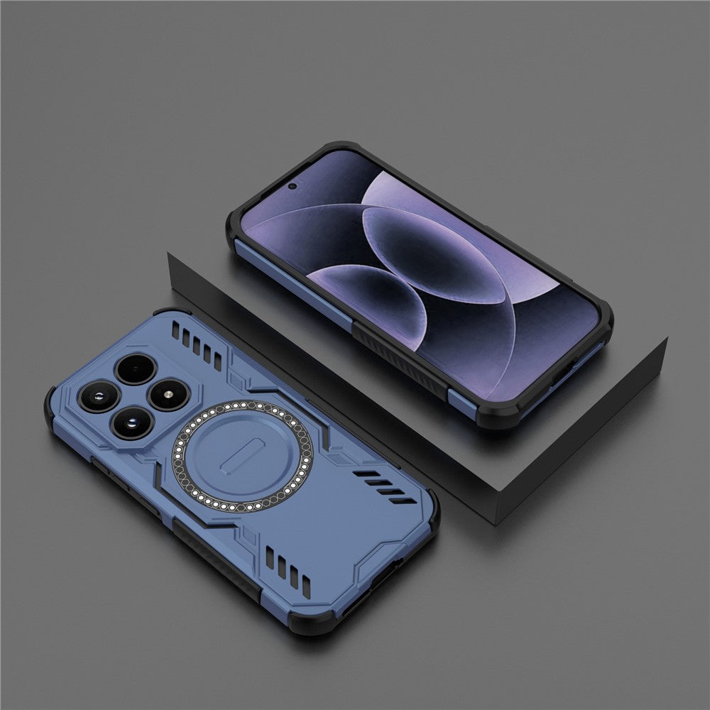 Etui MagSafe dla Xiaomi 17, Techsuit, ArmorMag, Niebieskie